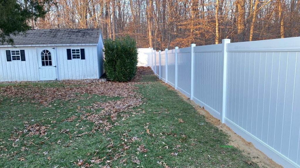 Vinyl Fence Installation